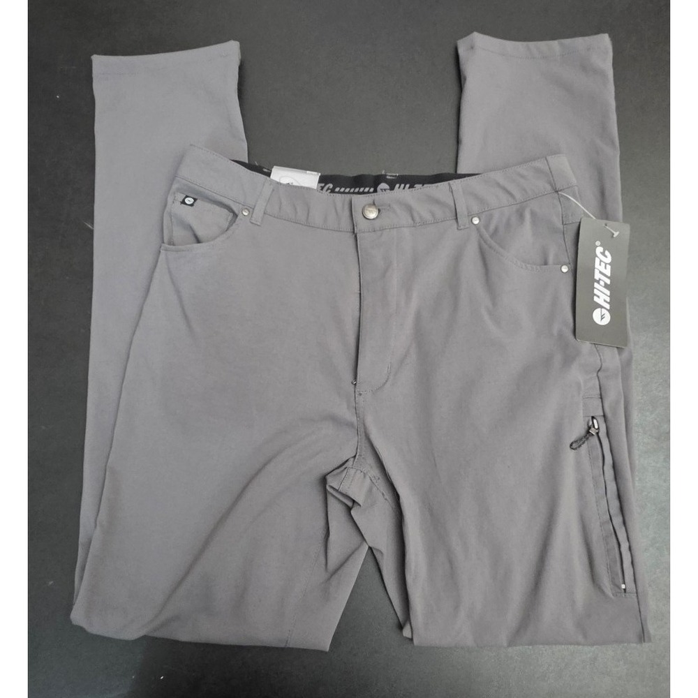 Hi-Tec Men's Performance Outdoor Hiking Utility Pants Gray Size 32x32 NWT - Picture 5 of 8